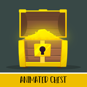 Animated 2D chest