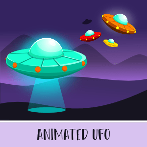 Animated UFOs