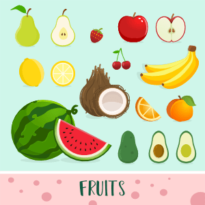 Fruit icons