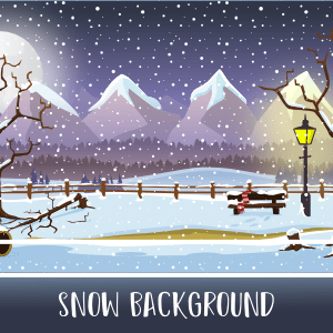 Snow background